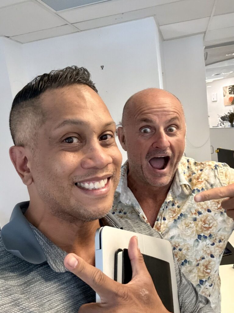 Michael Desiere and Peter Stevens